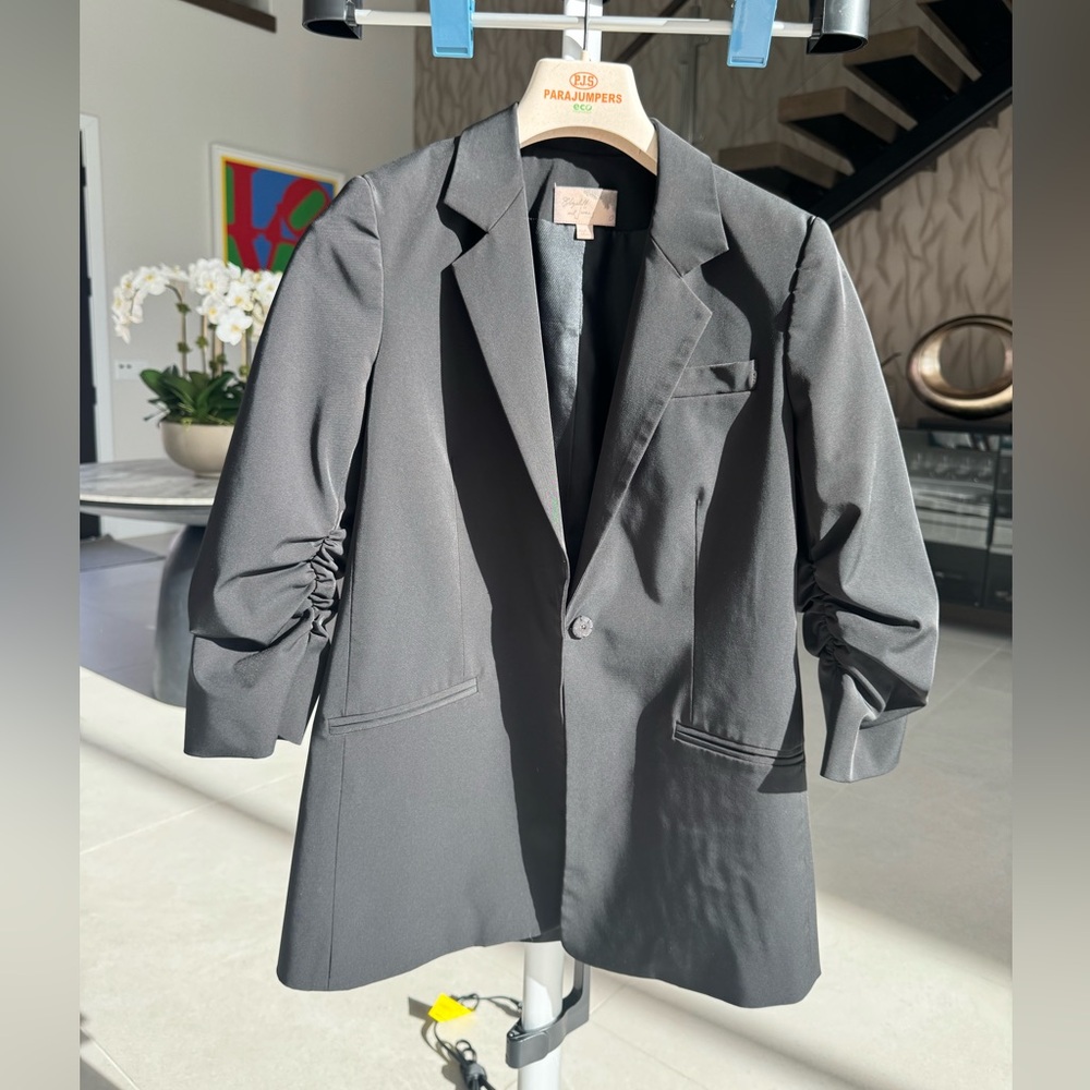 Elizabeth and James Black Blazer